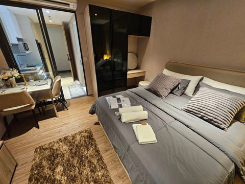 TA8071📲LineID @556ryccg🌅1 Bedroom 27.96 sqm Floor24 Fully furnished ONCE PATTAYA, Pattaya sai 3 road 