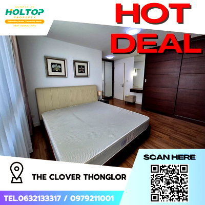 Condos for rent : #S4526 For Rent The Clover Thonglor