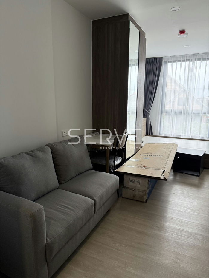 picture Studio Nice Room New Condo  Fully furnished Good Location Next to BTS Khu Khot 100 m. @ Nue Core Khukhot Station - 1/7