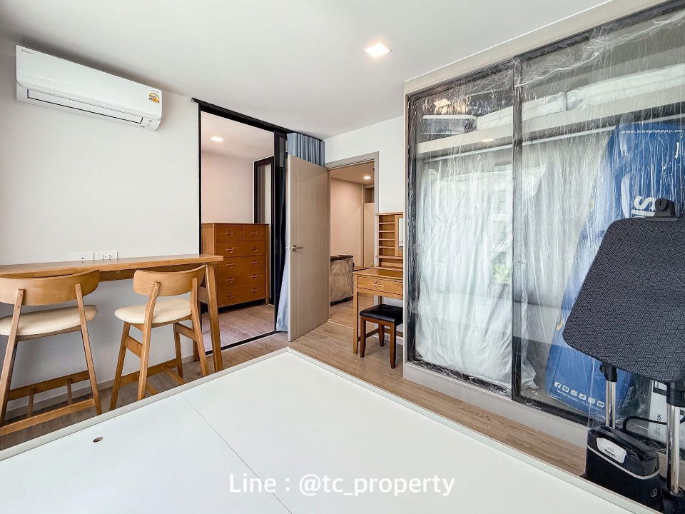 รูป ให้เช่า เคฟ โคโค่ บางแสน 1 ห้องนอน ห้องใหญ่ วิวสระน้ำ - รูปที่ 6/12