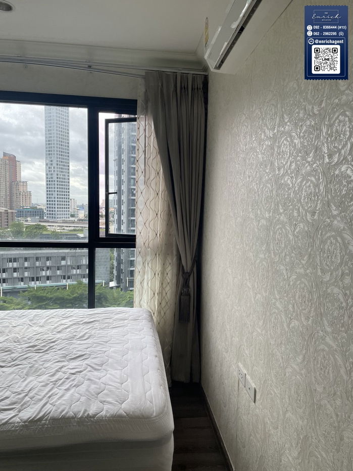 รูป 💙ให้เช่า The Base Park East ห้องใหญ่ แต่งครบ BTS อ่อนนุช💙 โทร. 062-2962295 นิ // Line id : @enrichagent - รูปที่ 6/8