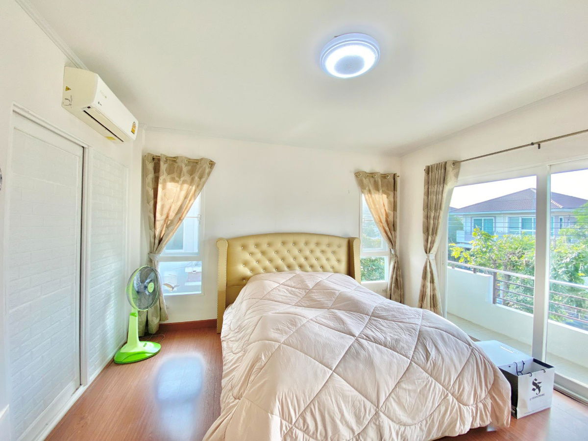 picture Cheapest sale price, single house, Supalai Garden Ville Suvarnabhumi, size 63 sq m., fully furnished, appliances ready, ready to move in immediately. - 11/20