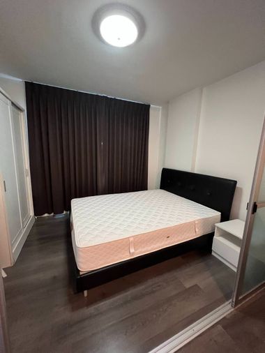 🍀🍀   (  ห้องว่าง )   ให้เช่า  ดี คอนโด แคมปัส รีสอร์ท รังสิต   🍀🍀  ชั้น  3   ขนาด  30  ตร.ม. ตกแต่งครบ  พร้อมเครื่องซักผ้า