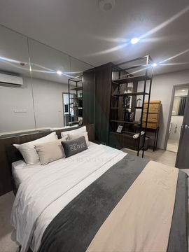 🚩 For Rent Condo NUE CROSS KHU KHOT STATION Building D, Floor 8,1 bed room, Room size 30 sqm