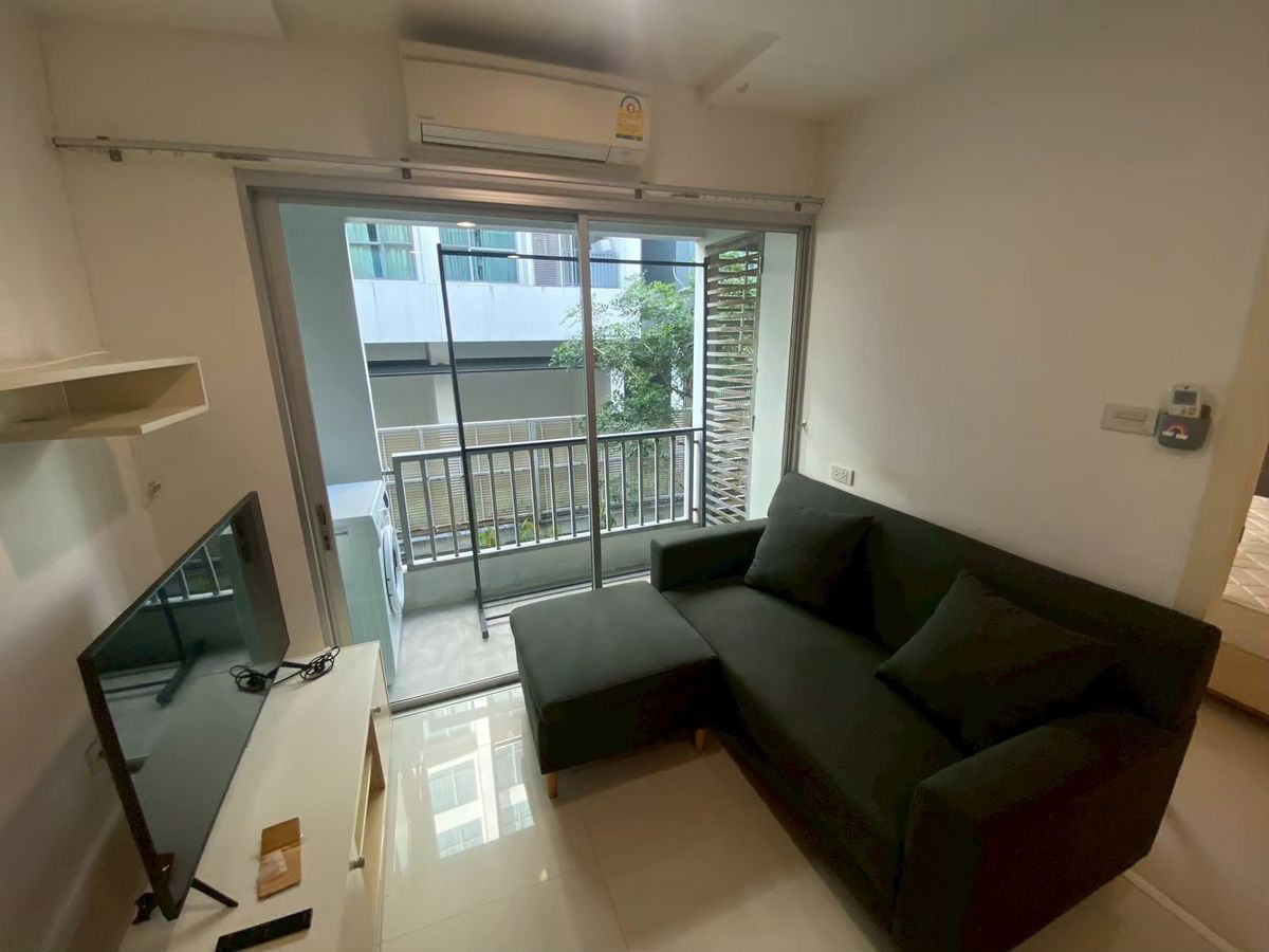 picture ✨ Washing machine included! Whizdom Punnawithi Station Condo, 1 bedroom, 35 sq m, 3rd floor, only 12,000 baht 🏡💖 - 1/11