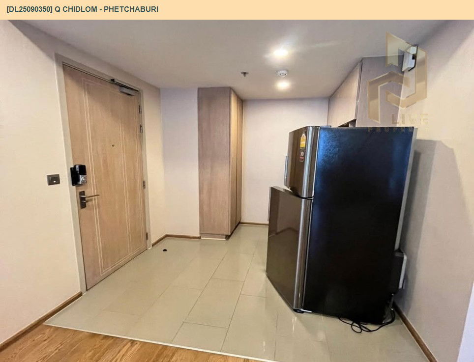 picture DL25090350 Condo for rent, Q Chidlom - Phetchaburi near BTS Chit Lom, ready to move in, call urgently 0656133286 LineID @897iyzll - 10/13