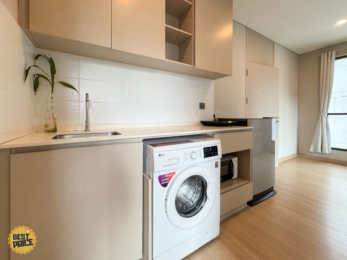รูป BESTPRICE ให้เช่า Lumpini Suite Phetchaburi - Makkasan ห้องมุม เฟอร์ครบ ราคาพิเศษ  - รูปที่ 6/11