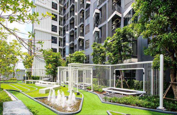 picture For rent✨ The Tree Pattanakarn - Ekkamai   🔥 Line ID @034etfin 📲 1 bedroom 1 bathroom (Duplex) ✨ ARL Ramkhamhaeng 300 meters 🤎 - 12/19