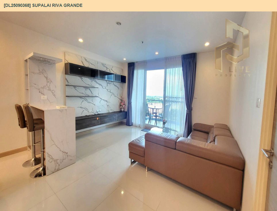 รูป DL25090368 ให้เช่าคอนโด ศุภาลัย ริวา แกรนด์ (Supalai Riva Grande ) ใกล้ - พร้อมเข้าอยู่ โทรด่วน 0638692663 LineID @534wlwof - รูปที่ 6/18