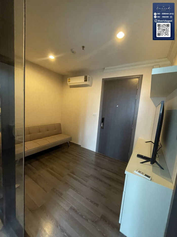 รูป 💙ให้เช่า The Base Park East ห้องใหญ่ แต่งครบ BTS อ่อนนุช💙 โทร. 062-2962295 นิ // Line id : @enrichagent - รูปที่ 2/8