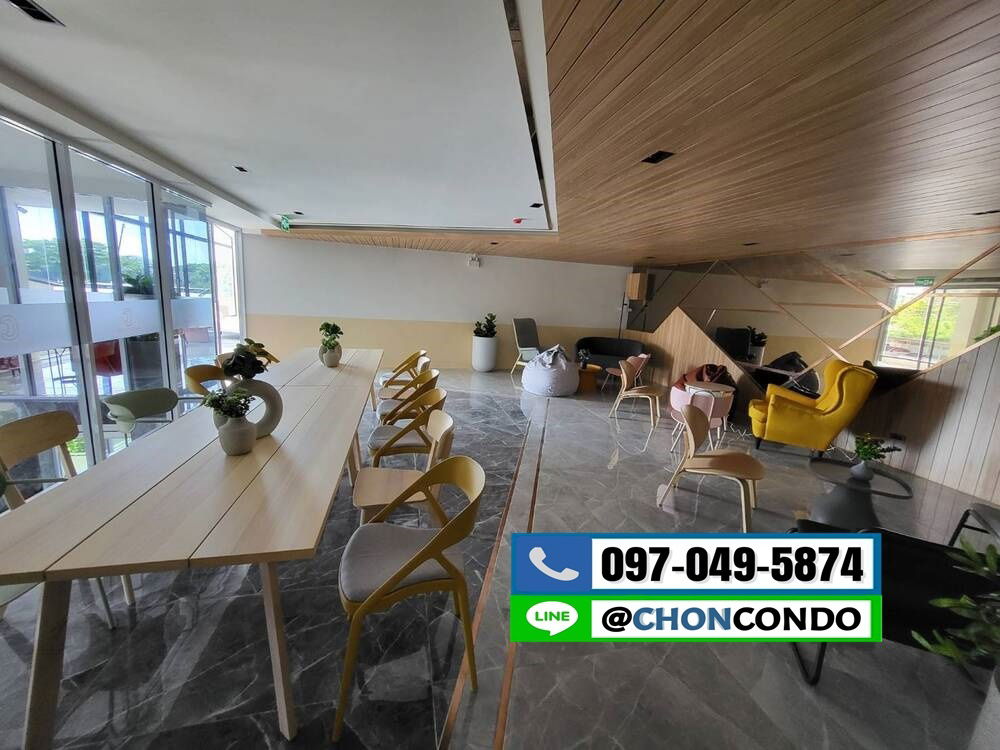 รูป Centro Condo Bangsaen ตึกA ชั้น6-------Tel 097-049-5874 (Line: @choncondo มี@ด้วย) - รูปที่ 15/17