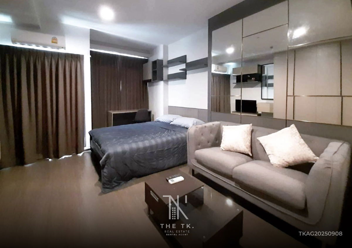 รูป [THE TK.]  ให้เช่าคอนโดใกล้ BTS บางจาก IDEO Sukhumvit 93 ห้อง Studio พื้นที่ใช้สอย 25 ตร.ม. | ติดต่อคุณทีเค Line ID @637ilhsj - รูปที่ 2/9