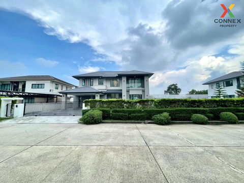 For Sale House , Nusasiri Rama 2 , nice view , wide frontage , Mueang Samut Sakhon , Samut Sakhon , CX-131108 ✅ Live chat with us ADD LINE @connexproperty ✅ 