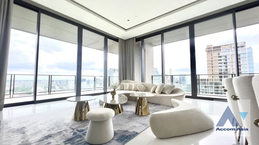 รูป 🔼🔽 AccomA 📩 Fully Furnished 4 BR Condominium @The Residences at Sindhorn Kempinski Hotel Bangkok (AA31313) - รูปที่ 1/14