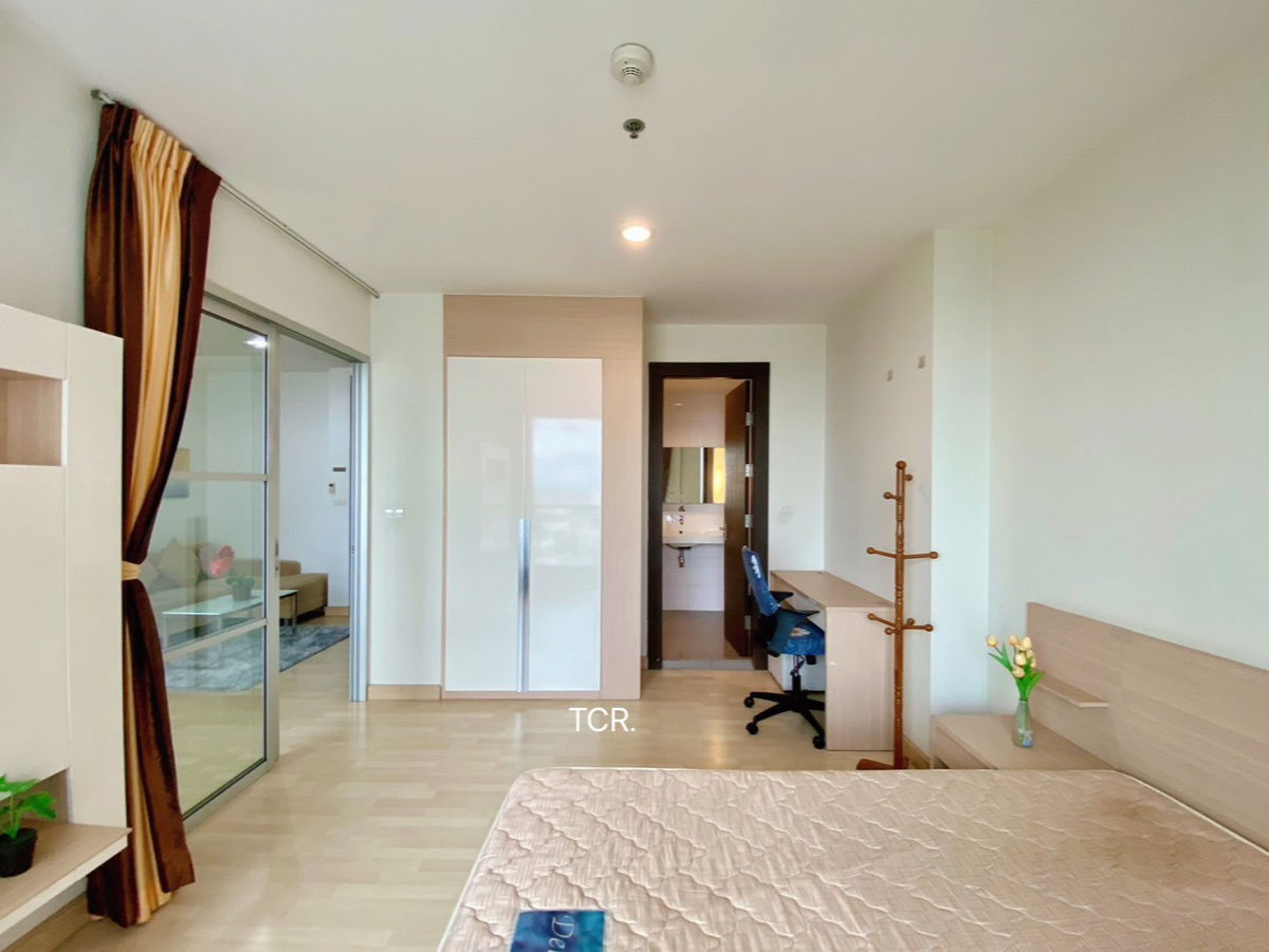 รูป ห้องสวย✨ให้เช่า " 𝐑𝐡𝐲𝐭𝐡𝐦 𝐑𝐚𝐭𝐜𝐡𝐚𝐝𝐚 " 1 ห้องนอน 46 ตร.ม. ติด MRT-รัชดาภิเษก [251217] - รูปที่ 11/17