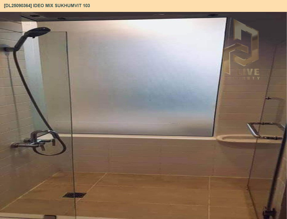 รูป DL25090364 ให้เช่าคอนโด ไอดีโอ มิกซ์ สุขุมวิท 103 (IDEO Mix Sukhumvit 103) ใกล้ BTS อุดมสุข พร้อมเข้าอยู่ โทรด่วน 0638692663 LineID @162cjixi - รูปที่ 6/6