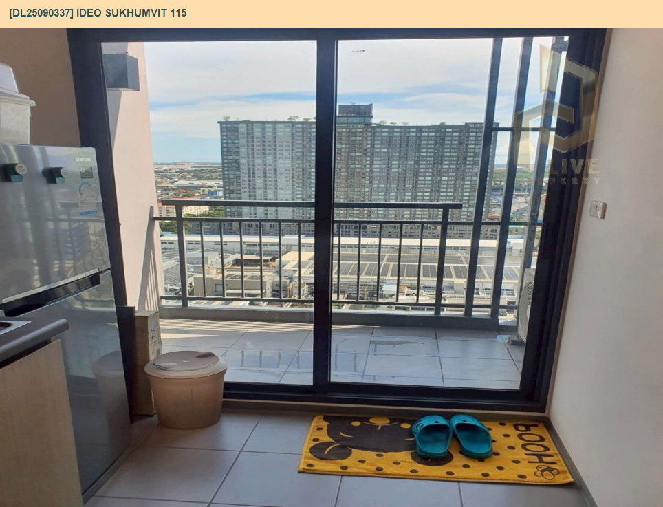 picture DL25090337 Condo for rent, IDEO Sukhumvit 115  near BTS Pu Chao, ready to move in, call urgently 0614453194 LineID @162cjixi - 5/7