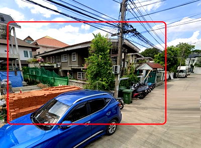 Houses for rent Ramkhamhaeng University : Lotus Phatthanakan 300m. The Nine Rama 9 1.2 km. 2-story Mansion detached house for rent 78sq.wa. 4