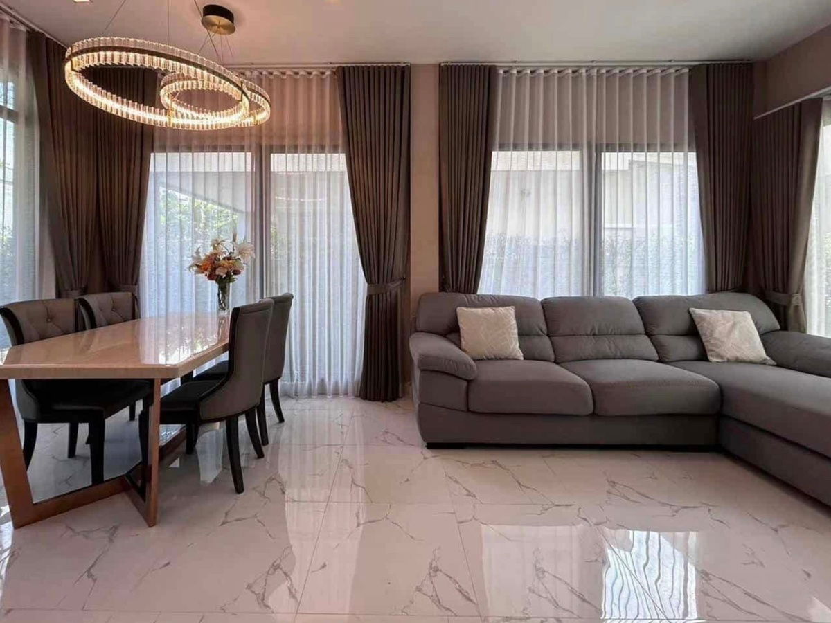 picture  For Rent: Luxury Detached House – Bangkok Boulevard Srinakarin-Bangna Prime Location | Fully Furnished | Near Mega Bangna, BTS, Suvarnabhumi Airport - 4/19