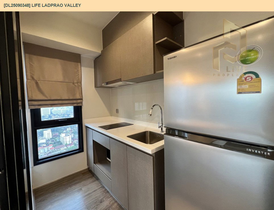 picture DL25090348 Condo for rent, Life Ladprao Valley near BTS Ha Yaek Lat Phrao, ready to move in, call urgently 0800343450 LineID @655ebbvc - 9/9