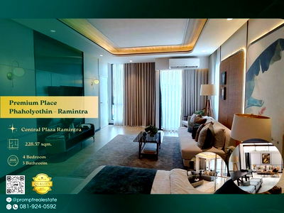 Houses for rent Bangkok : OP01945 - Premium Place Phaholyothin - Ramintra