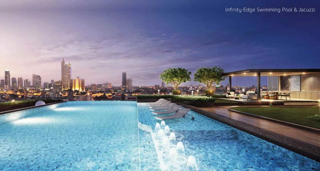picture For rent Supalai Premier Si Phraya- Samyan 1Bed, 41Sqm, 25Fl fully furnished 【Line: Yosita828】 - 8/9