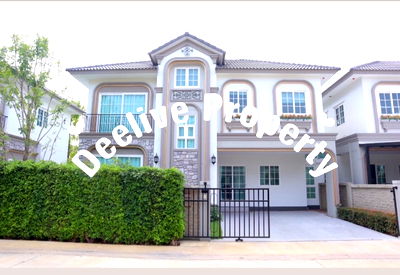 เช่าบ้านเดี่ยว นิคมบางปู(เหนือ) : DLH-0019 บ้านเช่า  แกรนดิโอ บางนา กม.5 (Grandio Bang Na KM.5) พร้อมเข้าอยู่ โทรด่วน 0638692663 LineID@655ebbvc