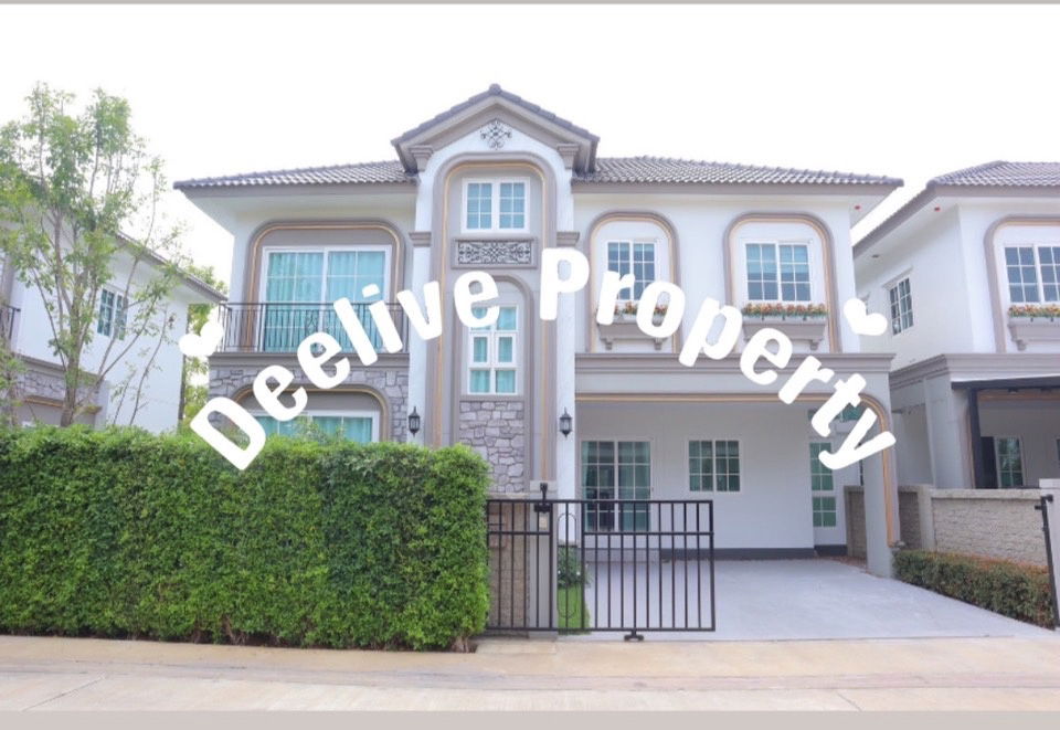 picture DLH-0019 House for rent, Grandio Bang Na KM.5 (Grandio Bang Na KM.5), ready to move in, call urgently 0638692663 LineID@655ebbvc - 1/17