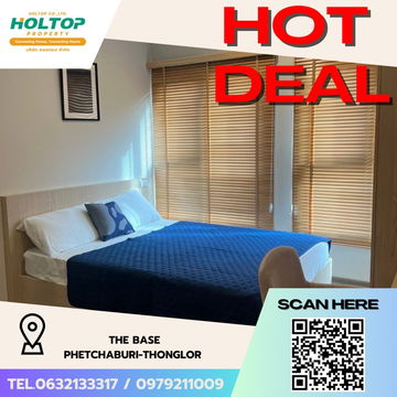 #Z2410💥150968🔥 Condo for rent: THE BASE Phetchaburi-Thonglor