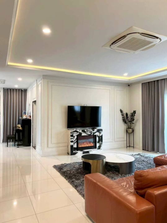 picture ❖ Rare Unit ❖ Detached house, 2 floors | 5 bedrooms, 7 bathrooms | 93.00 sq.wah, 375.00 sq.m. | Near TriamUdomSuksaPattanakarnNonthaburi School - 1/27