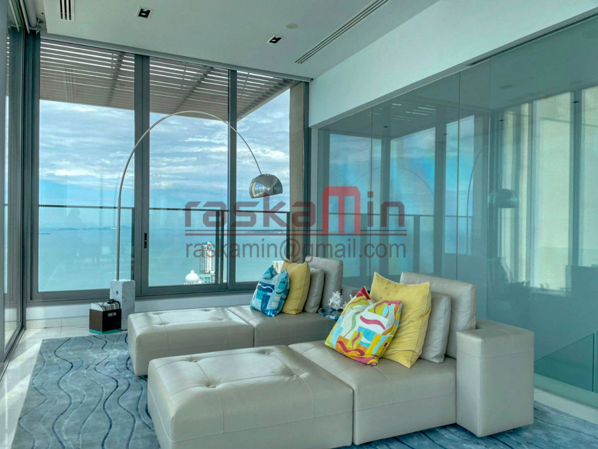 รูป เพนท์เฮาส์ดูเพล็กซ์สุดหรู พร้อมวิวทะเลพาโนรามา – นอร์ทพอยท์ พัทยา หาดวงศ์อมาตย์ - รูปที่ 8/51