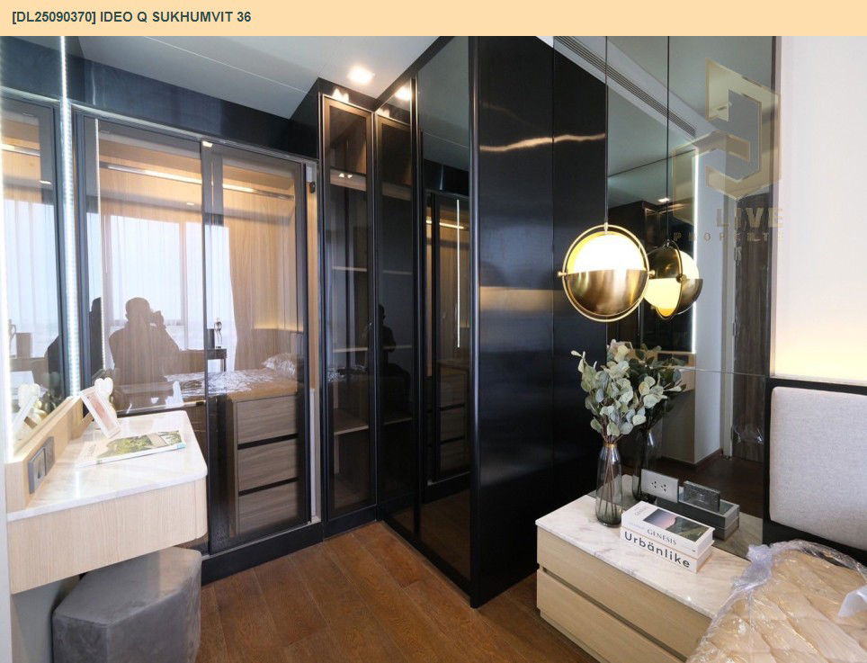 picture DL25090370 Condo for rent, IDEO Q Sukhumvit 36 near BTS Thong Lo, ready to move in, call urgently 0614453194 LineID @162cjixi - 11/11