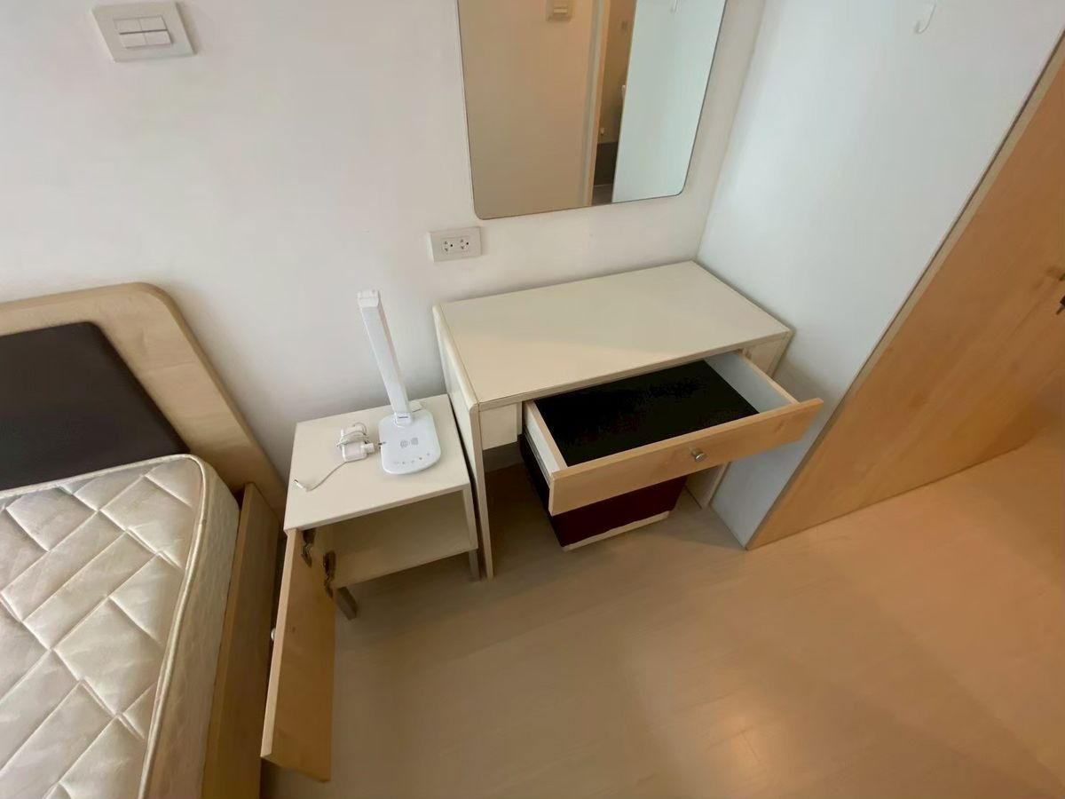 picture ✨ Washing machine included! Whizdom Punnawithi Station Condo, 1 bedroom, 35 sq m, 3rd floor, only 12,000 baht 🏡💖 - 10/11