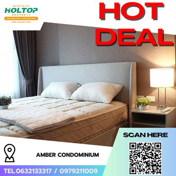#R6367 🎉 150968 Condo for rent  Amber Condominium