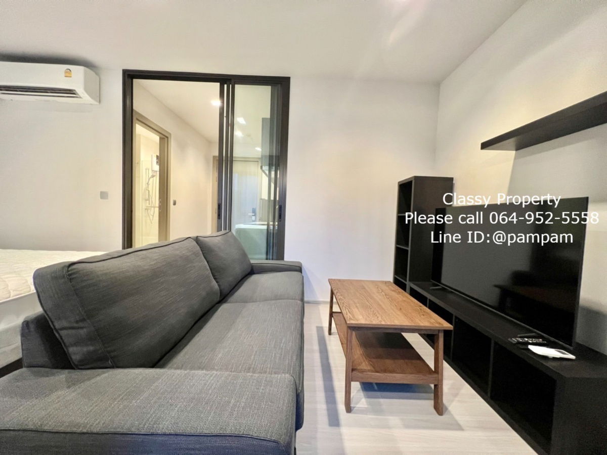 picture *** Condo for rent : Life Asoke-Rama 9  Studio High floor Fully furnished Separate kitchen near MRT Rama9 Special 15,000 Baht only!!! ***  - 1/12