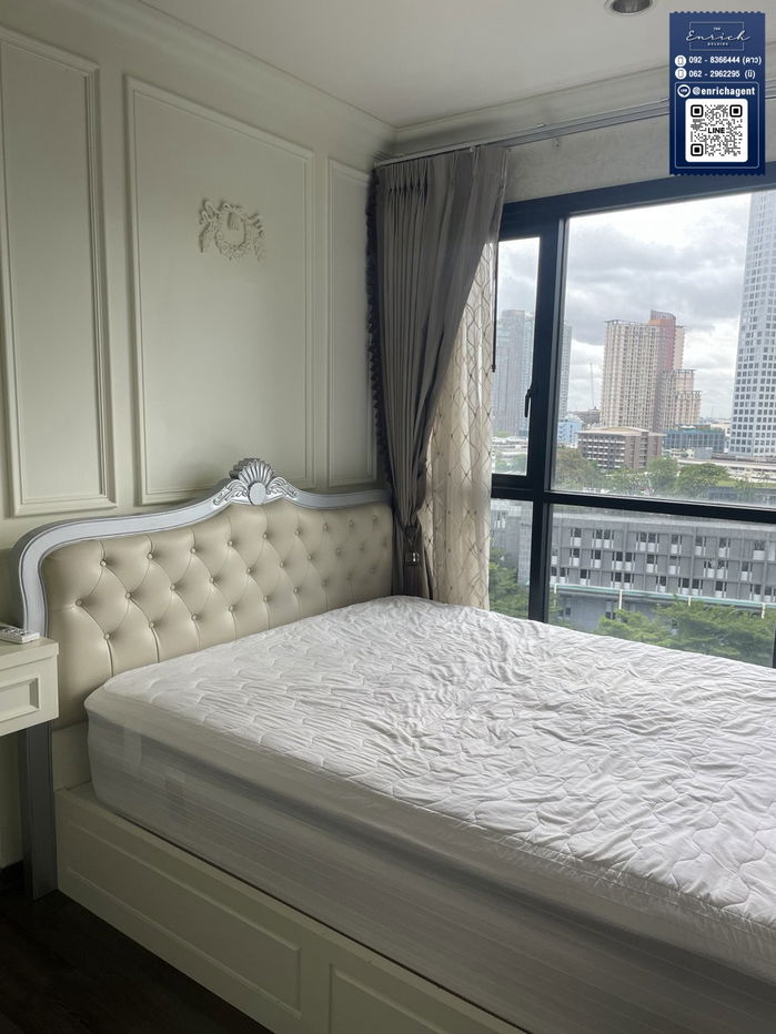 รูป 💙ให้เช่า The Base Park East ห้องใหญ่ แต่งครบ BTS อ่อนนุช💙 โทร. 062-2962295 นิ // Line id : @enrichagent - รูปที่ 5/8