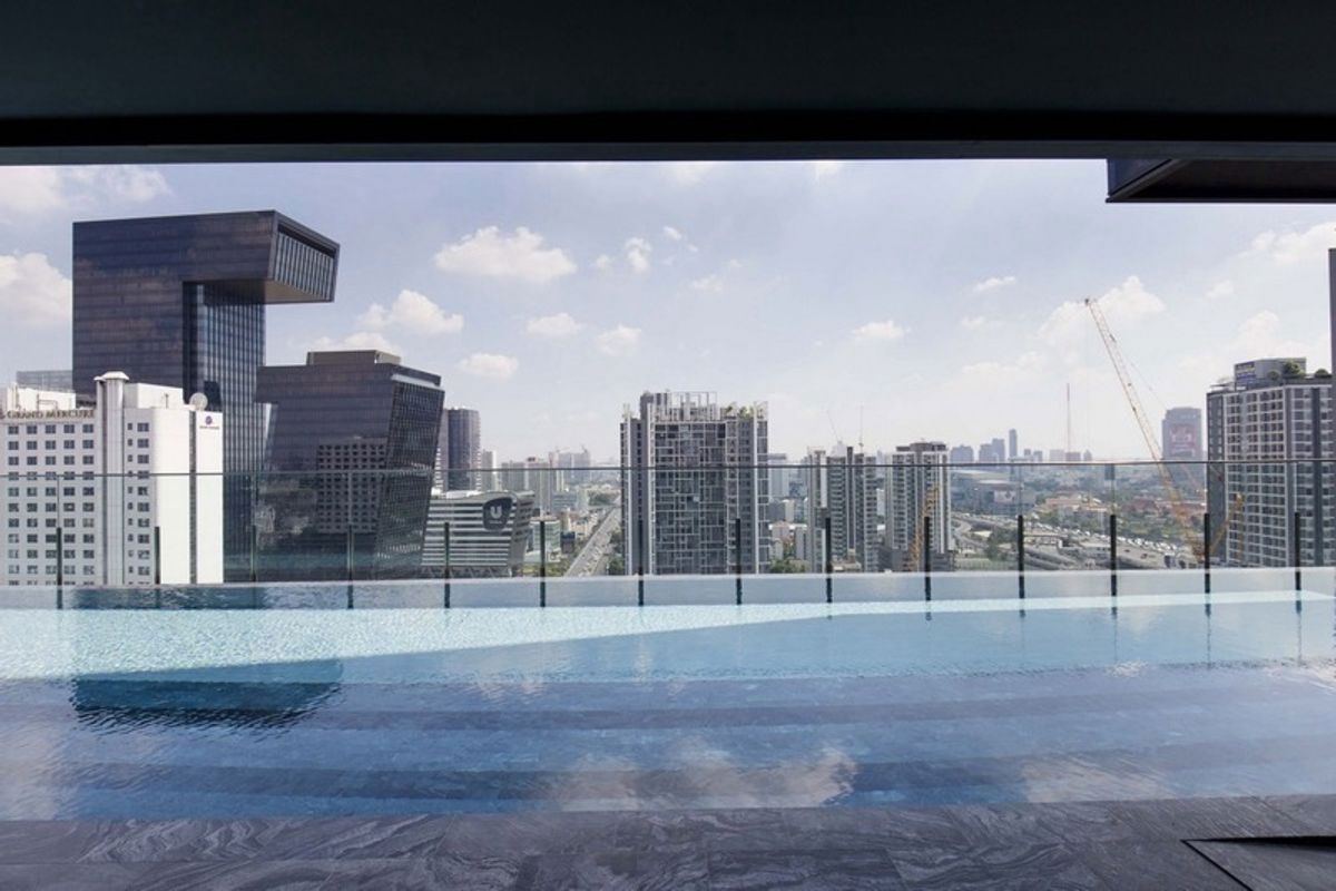 picture 🏙 For Rent The Line Asoke Ratchada | 2 Bedroom 47 sq.m. | 35,000 Bath📲 Line ID: 0842932624/Junesone520 - 8/9