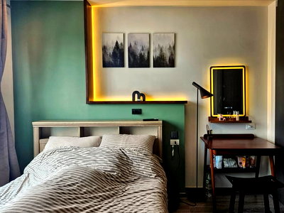 คอนโดให้เช่า : TA8081📲LineID @556ryccg🌃1 ห้องนอน 34.5 ตรม ชั้น34 9ตึกB พร้อมเฟอร์นิเจอร์ ไอดีโอ จุฬา-สามย่าน ใกล้MRTสามย่าน