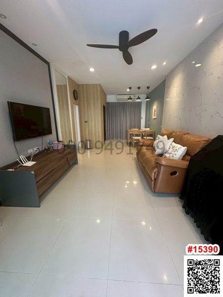 picture Townhouse for rent, 3 floors, Baan Klang Muang, Sathorn - Taksin 2, fully furnished, ready to move in, built-in throughout, near BTS Wutthakat - 6/18