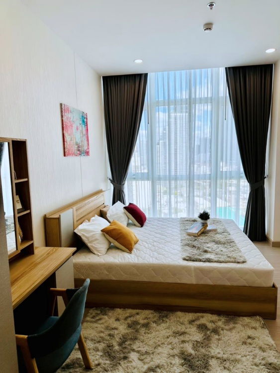 picture TA8031📲LineID @556ryccg🌃1 Bedroom 41.5 sqm Floor 15 Supalai Premier Si Phraya-Samyan Fully furnished near subway MRT Samyan - 11/11