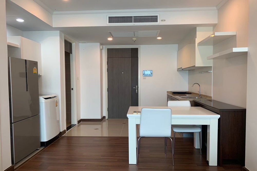 picture  For Rent !! high floor 14++, big size!!🔥 Code C20221201335....Supalai Elite Sathorn - Suanplu, 1 bed, 1 bath, furnished, ready to move in 📣📣 - 6/13