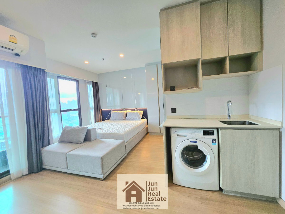 picture Lumpini suite Din Daeng for rent 24sq.m. ready to move in - 12/21