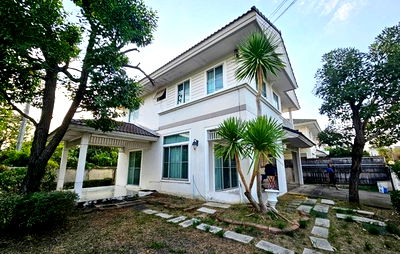 บ้านเดี่ยว บางใหญ่ นนทบุรี : ขายบ้านเดี่ยว 2 ชั้น 75 ตร.ว. หมู่บ้านชัยพฤกษ์ เสาธงหิน บางใหญ่ นนทบุรี