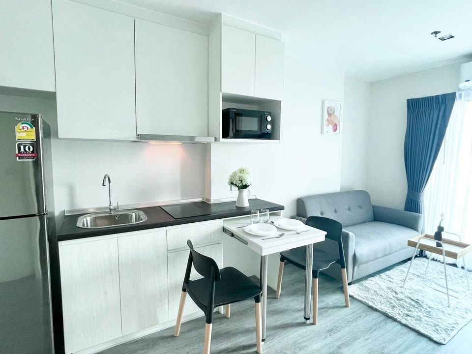 picture Rich Park @ Tripple Station - 1 Bed/ 1 Bath, 33 Floor MRT Hua Mak - 3/8