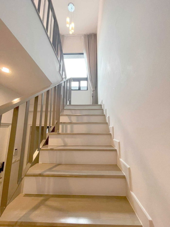 picture Two-story detached house for rent, corner unit, Saransiri Village, Rangsit - 12/23