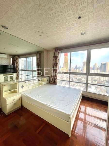 picture 20K/Mo 2 Beds 1 Bath Nice Room City view Good Location Close to  BTS Phaya Thai 200 m  @ Pathumwan Resort  - 1/10