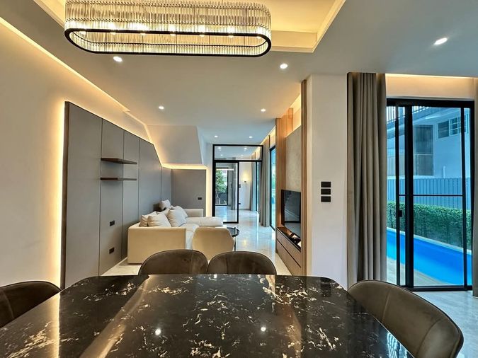 📣📣 ให้เช่าบ้านเดี่ยว 3 ชั้น 4 ห้องนอน พร้อมสระว่ายน้ำ สุขุมวิท 71