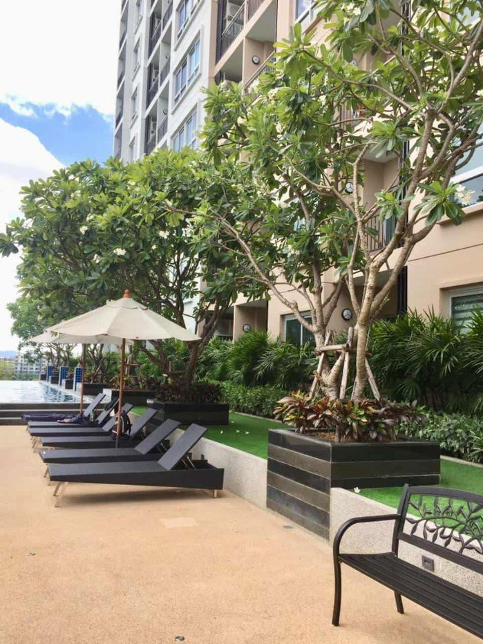 picture For rent Supalai Monte 2, 1 year lease, 5th floor, pool view ☎️(Tuk) 098-396-3626 - 14/18