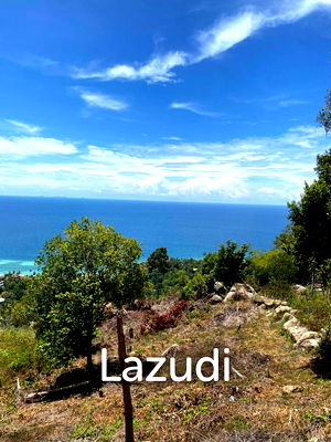ที่ดิน สุราษฎร์ธานี : Beautiful 800 sqm Sea-View Land