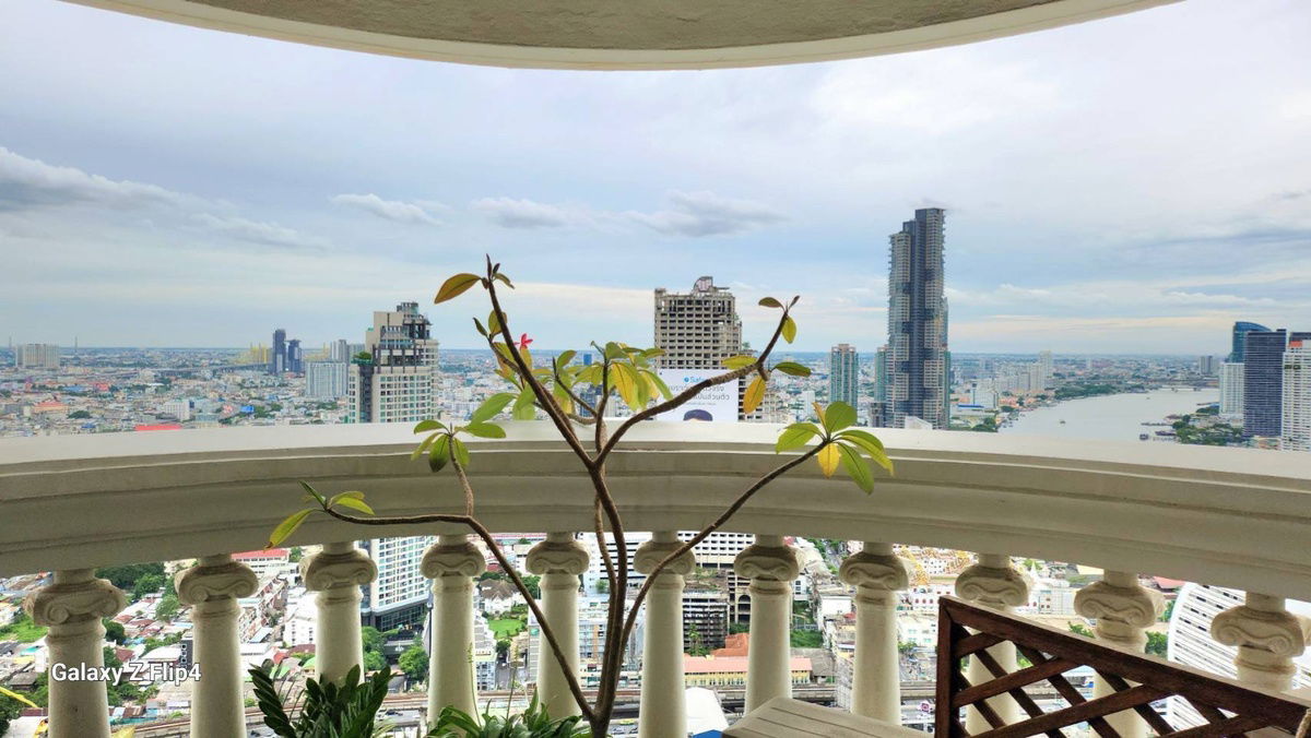picture State Tower for rent, beautiful, high floor, ready to move in, river view, near BTS Saphan Taksin. Interested, add Line @841qqlnr - 16/16